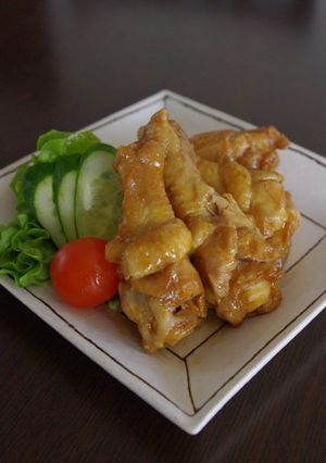 とろける柔らかさ♪鶏手羽の味噌煮込み-レシピのメイン写真