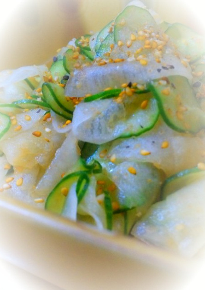 簡単♪美味しい♪胡瓜と大根の和え物-レシピのメイン写真