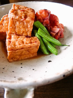 タコと厚揚げの煮物-レシピのメイン写真