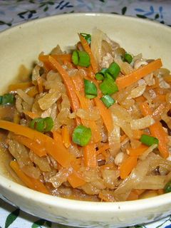 豚肉と切り干し大根の煮物-レシピのメイン写真