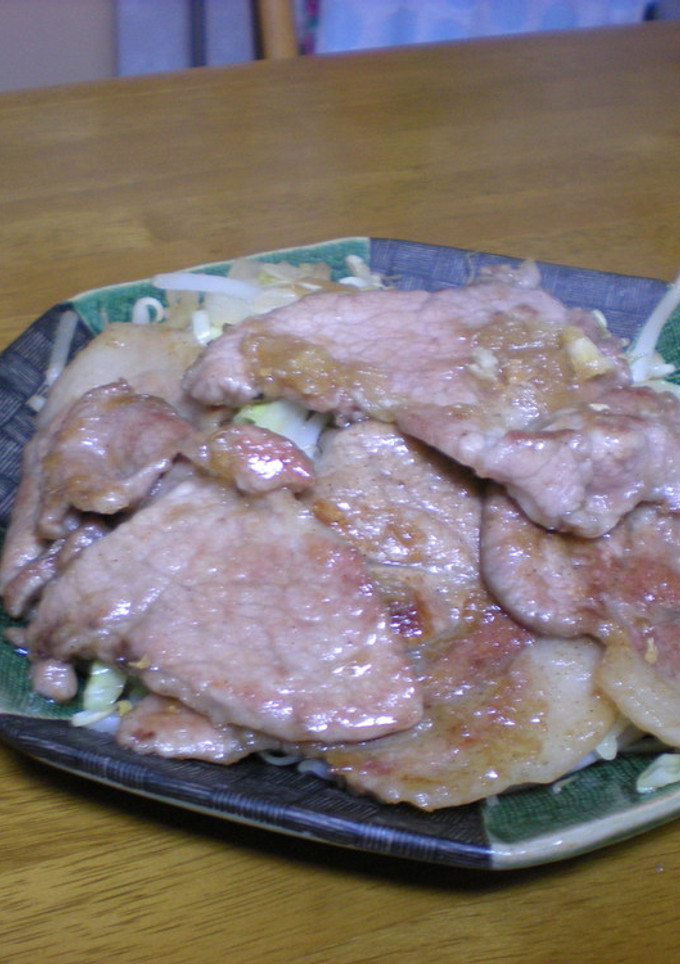 がっつり美味しい、豚の生姜焼き！-レシピのメイン写真