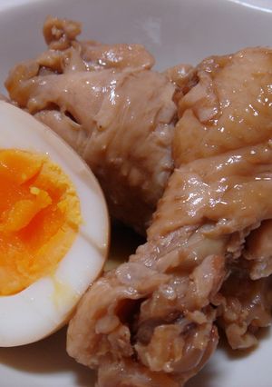 鶏手羽元煮-レシピのメイン写真