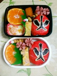 キャラ弁★シンケンレッド★-レシピのメイン写真