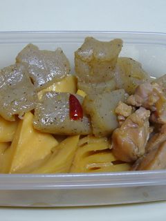 『竹の子と鶏の炊いたん』-レシピのメイン写真