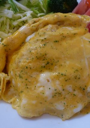 彩りきれいオムライス-レシピのメイン写真