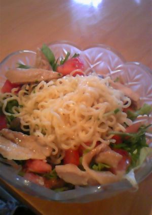 塩ラーメンｄｅサラダ-レシピのメイン写真