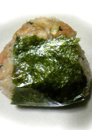 海老と蓮根のかき揚げ天むすおにぎり-レシピのメイン写真