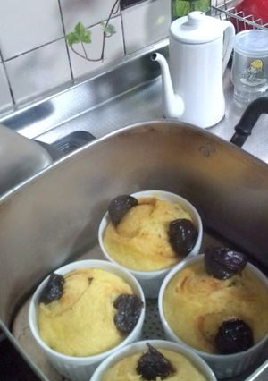 煮カボチャ入り蒸しパン-レシピのメイン写真