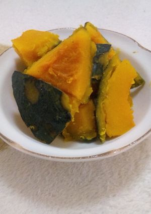 簡単、柚子みつのかぼちゃ煮-レシピのメイン写真