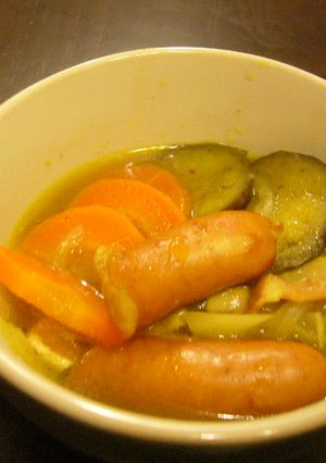 残り野菜でカレースープ☆-レシピのメイン写真