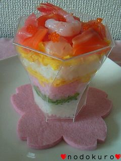 ✿ちらし寿司カップケーキ✿-レシピのメイン写真