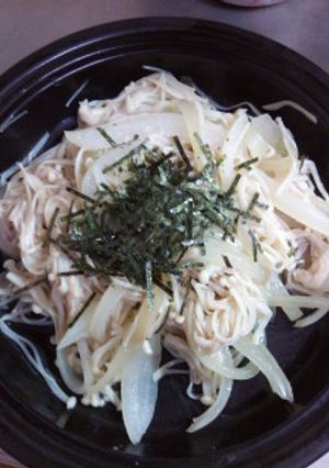 パスタじゃなくてエノキをあえるだけ！-レシピのメイン写真