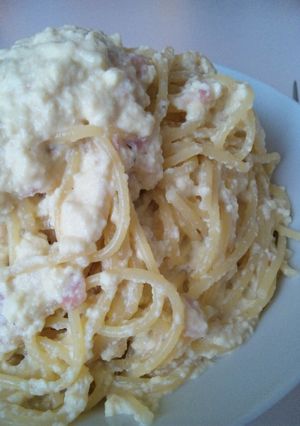 豆腐のかるぼなぁら-レシピのメイン写真