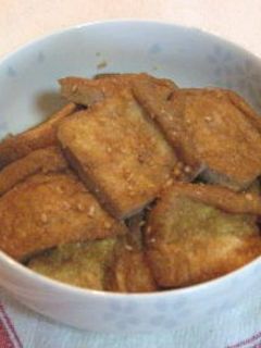 お揚げの甘辛煮-レシピのメイン写真