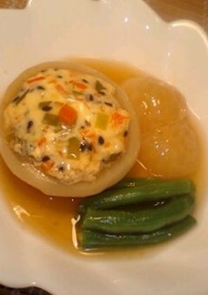かぶら豆腐だしあんかけ-レシピのメイン写真