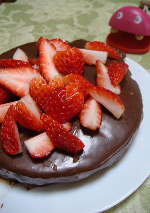イチゴのババロアケーキ-レシピのメイン写真