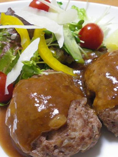 母のハンバーグ-レシピのメイン写真