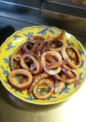 イカのバター醤油炒め-レシピのメイン写真