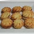 絞り出しクッキーのチョコガナッシュサンド