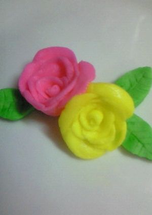 ｼｭｶﾞｰﾍﾟｰｽﾄで薔薇☆彡-レシピのメイン写真