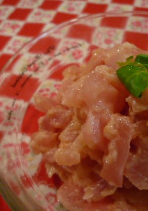 まぐろの切り落としでタルタル丼-レシピのメイン写真