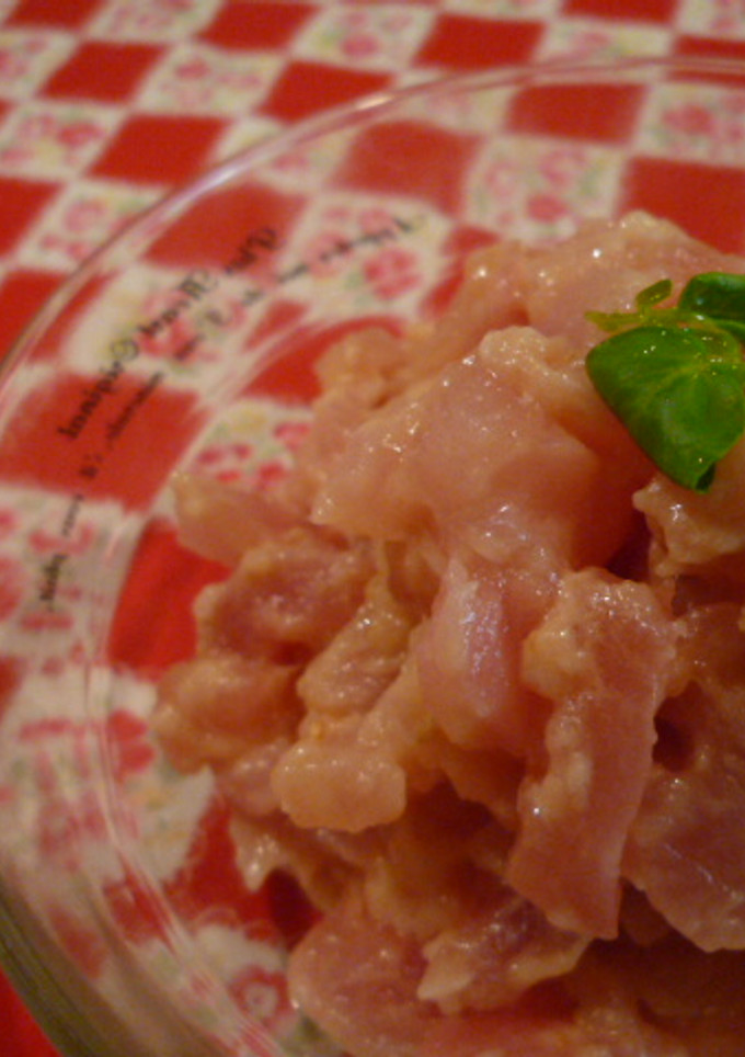 まぐろの切り落としでタルタル丼-レシピのメイン写真