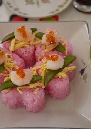 おひなまつりや誕生日に☆ハート寿司☆-レシピのメイン写真