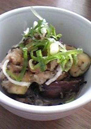 レンジでち～ん！なすびと昆布のみぞれ和え-レシピのメイン写真