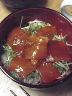 薬味たっぷりなマグロの漬け丼-レシピのメイン写真