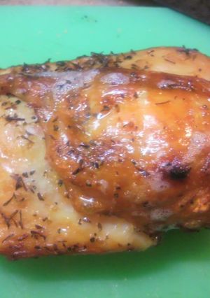 鶏胸肉の香草焼き☆ガーリックポテト詰め！-レシピのメイン写真
