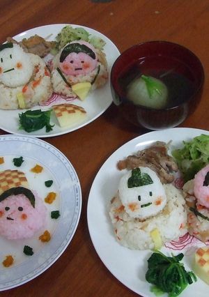 ★男の子ですがなにか？？雛祭りプレート-レシピのメイン写真
