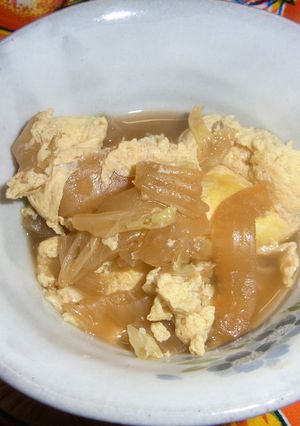白菜のなんちゃって茶碗蒸し-レシピのメイン写真