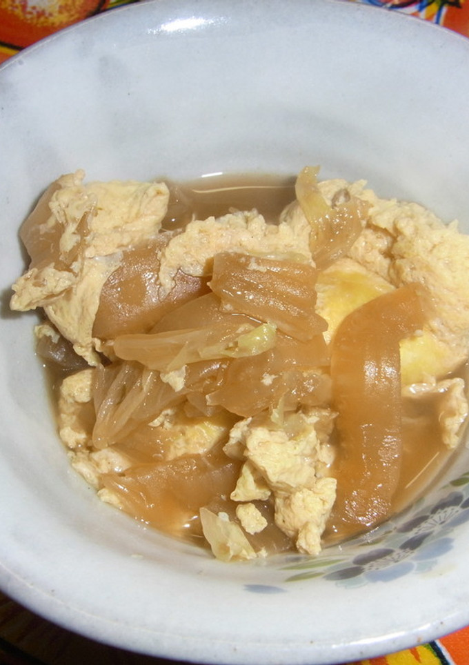 白菜のなんちゃって茶碗蒸し-レシピのメイン写真