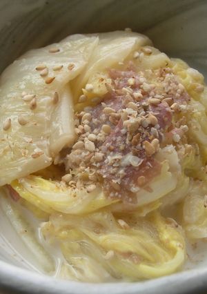 ♫白菜の梅マヨღおひたし♫-レシピのメイン写真