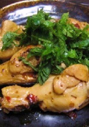 煮込むだけ！豆鼓＆手羽元の中華風すっぱ煮-レシピのメイン写真