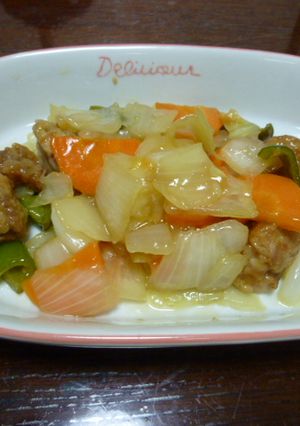 から揚げの甘酢あんかけ-レシピのメイン写真