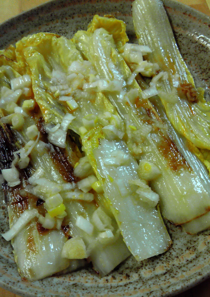 焼き白菜のねぎ塩だれ-レシピのメイン写真