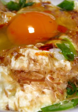 お豆腐でヘルシー☆卵かけごはん-レシピのメイン写真