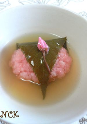 鯛の道明寺蒸し-レシピのメイン写真