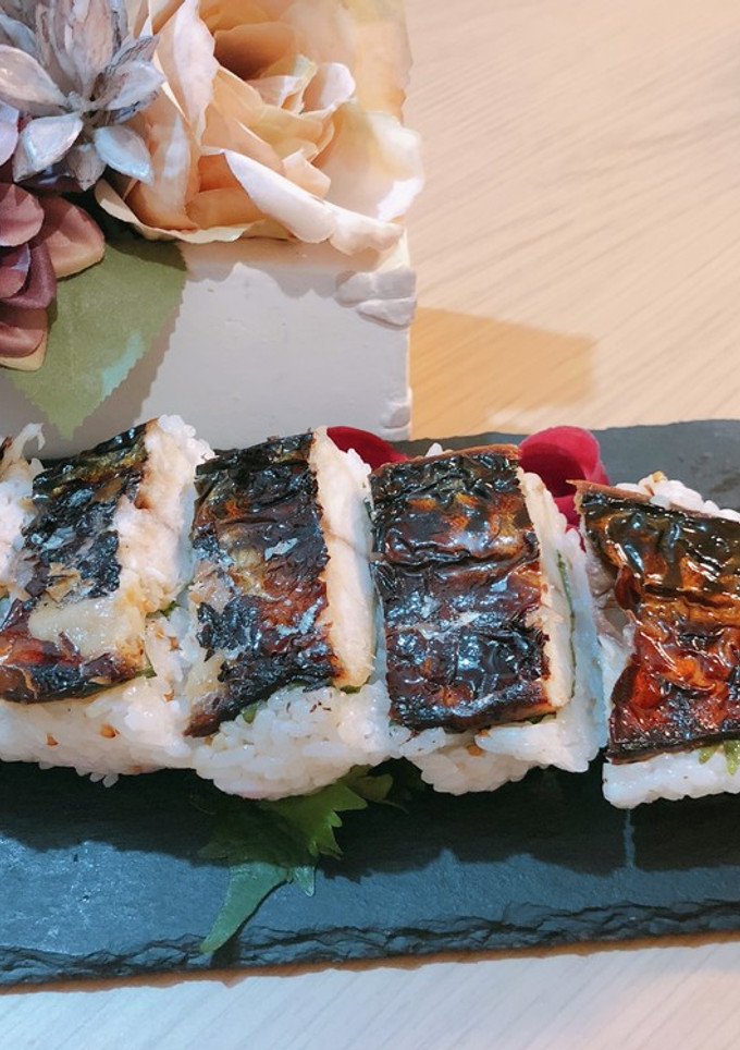 大人気♪即完食☆　焼きさば寿司-レシピのメイン写真