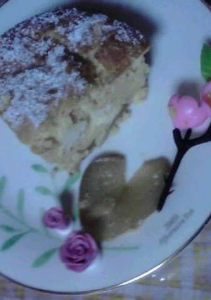 しっと〜りんごスフレチーズケーキ♪-レシピのメイン写真