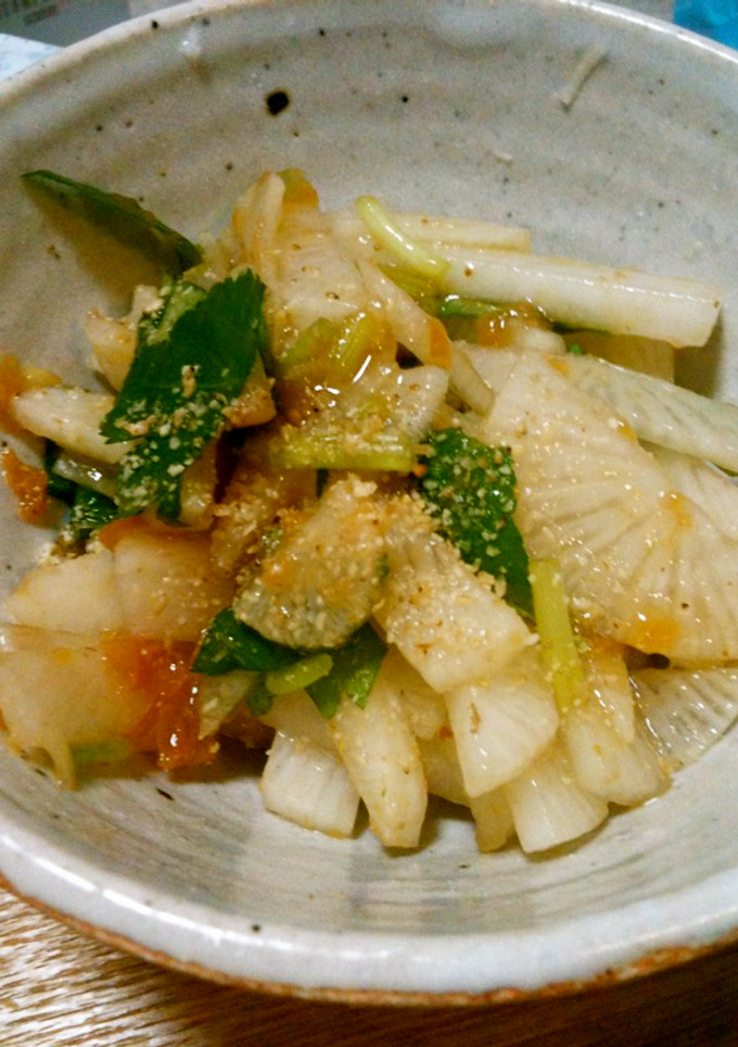 大根の梅肉和え-レシピのメイン写真