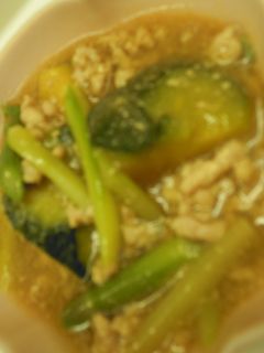 かぼちゃの鳥そぼろ煮-レシピのメイン写真