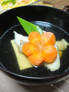 鯛・豆腐のお吸い物-レシピのメイン写真