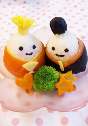お雛様の手毬寿司-レシピのメイン写真