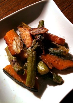 アンチョビとガーリックで炒める野菜-レシピのメイン写真