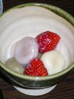 ひなまつりに♪ 三色豆腐白玉-レシピのメイン写真