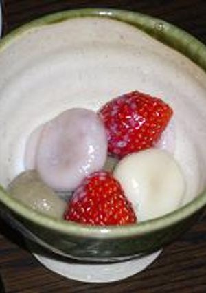 ひなまつりに♪ 三色豆腐白玉-レシピのメイン写真