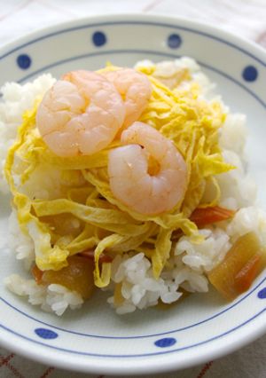 2010年ひなまつりのちらし寿司-レシピのメイン写真