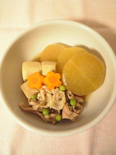 ●○ちょっぴり甘めの大根と豚肉の煮物○●-レシピのメイン写真